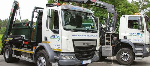 AMS truck fitted with TyreWatch