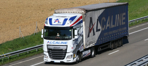 Alcaline Truck with TyreWatch tyre monitoring system